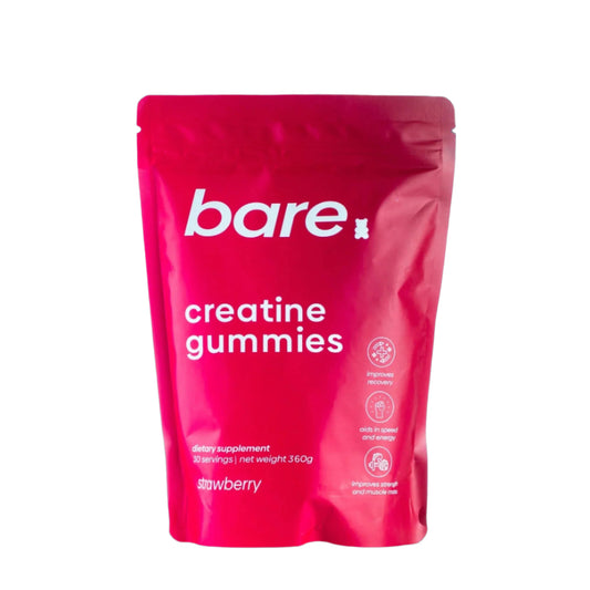 Creatine Monohydrate Gummies - Strawberry Flavour
