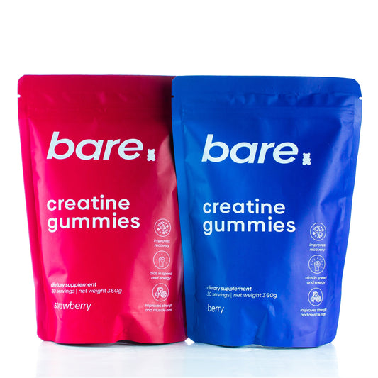 Mixed Bundle Creatine Monohydrate Gummies (60 Servings)