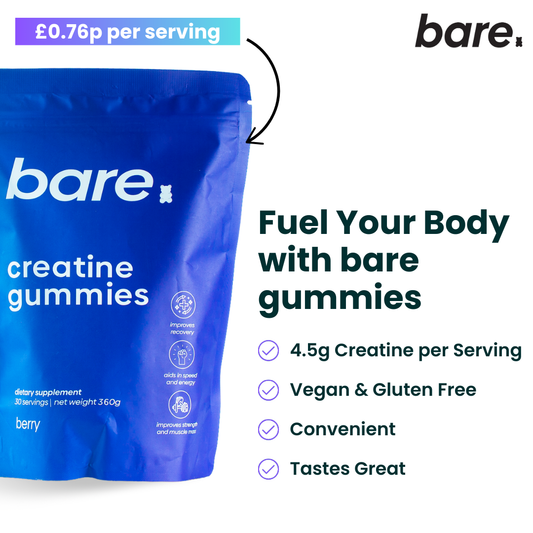 Creatine Monohydrate Gummies - Berry Flavour